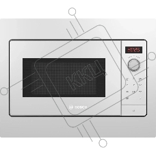 Встраиваемая микроволновая печь Bosch BFL523MW3 Serie 2 белый