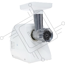 Мясорубка электрическая Ротор Альфа ЭМШ 35/250-2 белый, 1500 Вт, 0.6 кг/мин, защита от перегрузки, насадки - 4