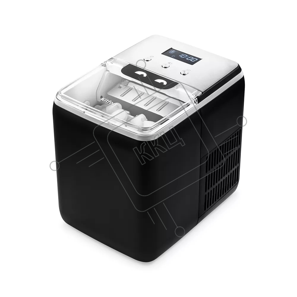 Ледогенератор Kitfort КТ-1819 150Вт 2600мл. черный/серебристый