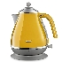Чайник электрический DeLonghi KBOC2001.Y 1.7 л, 2000 Вт, желтый