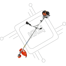 Триммер бензиновый Sturm! BT152 3500Вт 4.7л.с. неразбор.штан. реж.эл.:леска/нож упак.:1шт.