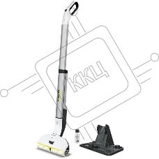 Электрошвабра Karcher EWM 2 белый/серый, питание от аккумулятора, уборка влажная, пылесборник 0.36 л