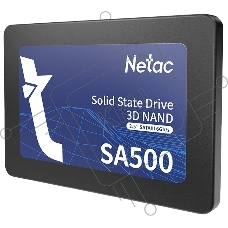Накопитель SSD Netac SA500, 256GB, SATA III, 2.5