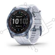 Смарт-часы Garmin Fenix 7x Sapphire Solar синий минерал 51мм
