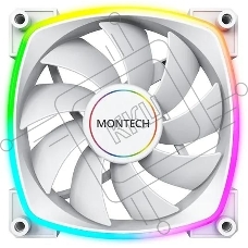 Вентилятор для корпуса MONTECH AX140 PWM белый, 140 мм, 1600 об/мин, 27.9 дБ, 4 pin
