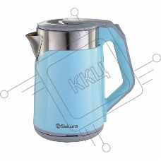 Чайник электрический Sakura SA-2172BL (1.8) двухслойный голубой