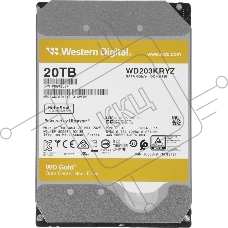 Жесткий диск HDD WD Gold 20Tb 7200rpm SATA 512Mb 3.5