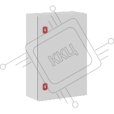 Шкаф ST с монтажной платой 600х400х200 мм от IP65-до IP66 IK10 ДКС R5ST0642