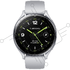 Смарт-часы Xiaomi Watch 2 Silver Case With Gray TPU Strap M2320W1 (BHR8034GL)