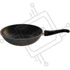 Сковорода ВОК StarWind Chef Induction SW-CHI4028WGR, 28см, съемная ручка, без крышки, серый