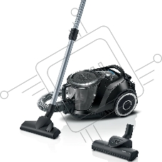 Пылесос Bosch BGS412234 черный, 1800 Вт, уборка сухая, пылесборник контейнер 2,4 л
