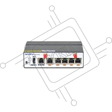 Маршрутизатор Maipu MP1800X-40W E2, 1*RJ 45 Console port,1*USB ,5*10M/100M/1000M,TD-LTE,FDD-LTE,WCDMA,GSM, support WIFI(IEEE 802.11b/g/n),single 4G modem,12V DC