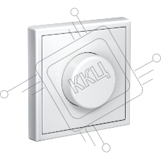 Светорегулятор поворотно-нажимной (диммер) ArtGallery LED RC 400Вт механизм бел. SE GAL000123