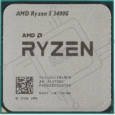 Процессор AMD Ryzen 5 3400G Soc-AM4 3.7GHz OEM