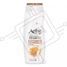 Шампунь ACTIVE восстанавливающий для поврежденных волос CARE & BEAUTY. С протеином, кератином и витамином B5, 350 мл (512102055)