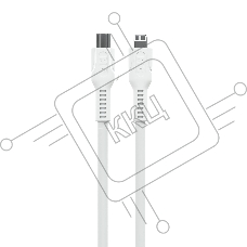 Кабель MORE CHOICE (4620202553713) K65ia 2м USB 3.0A PD 27W для Lightning ng 8-pin - 2 м, белый