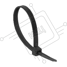 Хомут EKF plc-cb-7.2x200 нейлоновый черный (7,2х200) (100шт.) EKF Basic