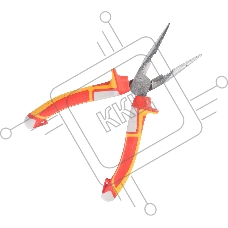 Длинногубцы диэлектрические РATRIOT PLN 160 DN, 1000 V, Cr-V, 160 мм