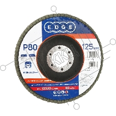 Круг лепестковый торцевой Edge by Patriot 125мм*22,23мм*P80