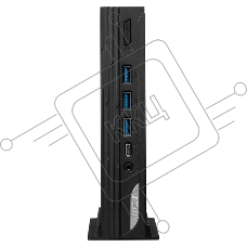 Компьютер MSI Pro DP10 12M-280XRU черный i7 1255U/16Gb/SSD1Tb Iris Xe/noOS (9S6-B0A621-280)