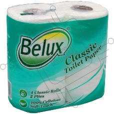 Туалетная бумага АРТПЛАСТ (СГТ07989) 2 сл х 4 рул - BELUX CLASSIC - Россия