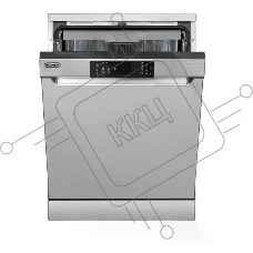 Посудомоечная машина DeLonghi DDWS 665 X Emilio, нержавеющая сталь, 59.8 см, 13 компл., 52 дБ, класс A++