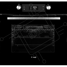 Духовой шкаф Электрический Weissgauff EOM 691 PDBS черный, встраиваемый