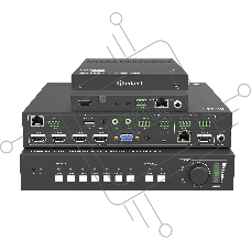 Презентационный коммутатор Infobit [iSwitch 602] 4K60 6X2 с выходами HDMI и HDBaseT