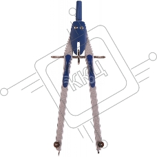 Циркуль Deli Accuro EG30994 корпус синий металл в компл.:грифель