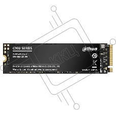 Накопитель SSD Dahua C900, 256Gb, M.2 2280, PCIe 3.0 x4, NVMe, R/W 2000/1050