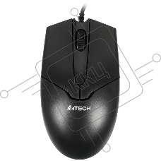 Мышь проводная A4Tech OP-550NU черный, 1000 dpi, USB, кнопки - 3