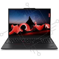 Ноутбук Lenovo ThinkPad T16 G3 черный Core Ultra 7 155U 16Gb SSD1Tb Intel Graphics 16