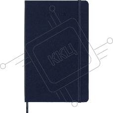 Еженедельник Moleskine ACADEMIC WKNT Large 130х210 мм, датированный на 18 месяцев, 208 страниц, синий сапфир