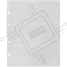 Файлы Silwerhof Create пвх 150мкм (упаковка: 5шт) для купюр (3 ячейки)