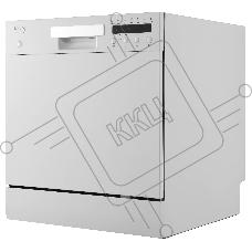 Посудомоечная машина Korting KDFM 25358 W, белый, 55 см, 8 компл., сушка конденсационная, 49 дБ, класс A+