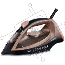 Утюг Polaris PIR2605AK черный/мокко, 2600 Вт, 50 г/мин, 220 г/мин, 320 мл