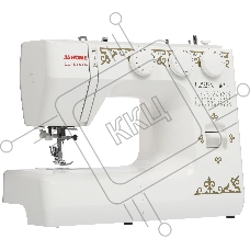Швейная машина Janome 1225s белый, электромеханическая, вертикальный качающийся, 25 операций, петля-автомат
