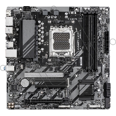Материнская плата Gigabyte B850M D3HP, AM5, AMD B850, 4xDDR5, 4xSATA, 2xM.2, 1xPCIe 5.0 x16, 1xPCIe 3.0 x4, 1xHDMI, 2xDP, 1x 1Gb LAN, 3xUSB-A 3.2 Gen 1, 2xUSB-A 2.0, 1xUSB-C 3.2 Gen 1, 3x3.5 мм, 7.1, mATX