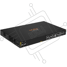 Коммутатор HPE Aruba Networking CX 6000 24G Class4 PoE 4SFP 370W, 24×1 Гбит/с PoE+ + 4×1 Гбит/с SFP, управляемый
