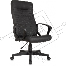 Кресло руководителя Бюрократ CH-480LT черный, эко.кожа, крестов. пластик Кресло руководителя Бюрократ CH-480LT черный, эко.кожа, крестов. пластик
