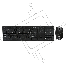 Клавиатура + мышь Oklick 240M черный USB Беспроводная 2.4Ghz