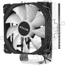 Устройство охлаждения(кулер) Accord ACC-5P12PRO ARGB Soc-AM5/AM4/1200/1700/1851 серебристый/черный 4-pin 31dB Al+Cu 220W 525gr brown box