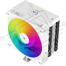 Кулер для процессора Thermalright Assassin X 120 R Digital ARGB White (4-pin PWM, 151mm, Al/Cu, 4x6mm, ARGB, 1x120mm, 70.84CFM, 29.8dBA, 2000RPM, S: 1851/1700/1200/115X, AM5/AM4, white)
