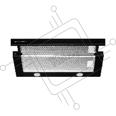 Вытяжка встраиваемая Kuppersberg SLIMLUX 60 B