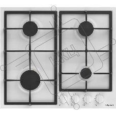 Газовая варочная панель Hotpoint HGMT 642 WH, независимая, белый