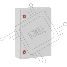 Шкаф ST с монтажной платой 700х500х200 мм от IP65-до IP66 IK10 ДКС R5ST0752