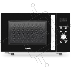 Микроволновая печь Hyundai HYM-D2078 черный 23л 800Вт кнопки, поворотный механизм