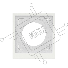 Рамка 1 пост IP44, белая магнолия