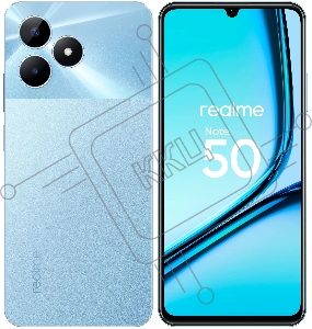 Смартфон Realme Note 50 RMX3834 128Gb 4Gb голубой 3G 4G 6.74