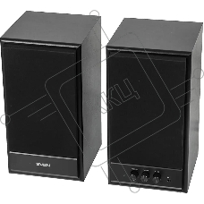 Акустическая система Sven SPS-702 2.0 черный 40Вт